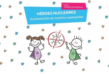 «Insólita y sin ética» campaña infantil sobre héroes nucleares